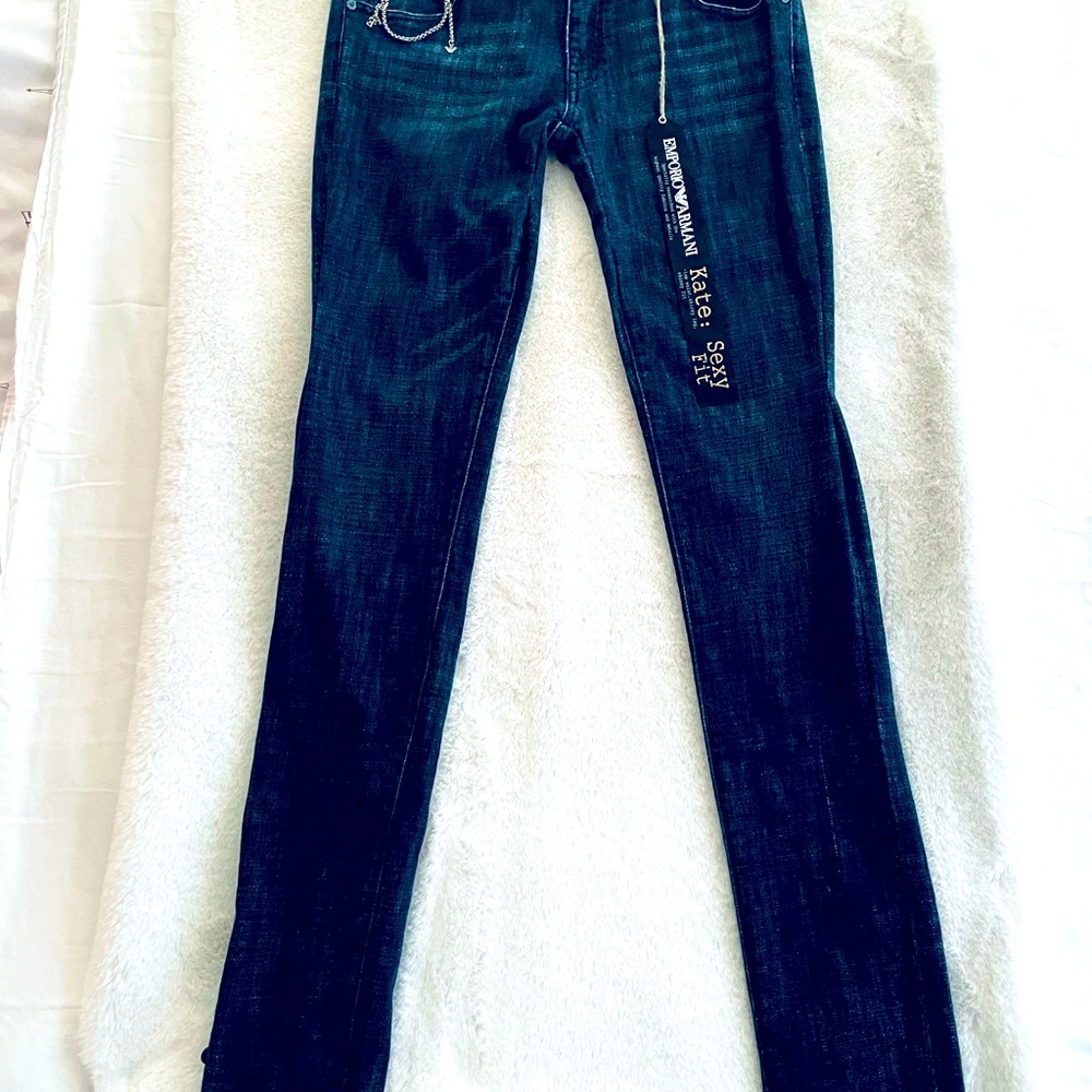 🌟🌟🌟EC EMPORIO ARMANI WOMAN JEANS SZ 8/10🌟🌟🌟🌟🌟🌟🌟🌟🌟🌟🌟🌟🌟🌟🌟🌟🌟🌟 - Picture 5 of 13
